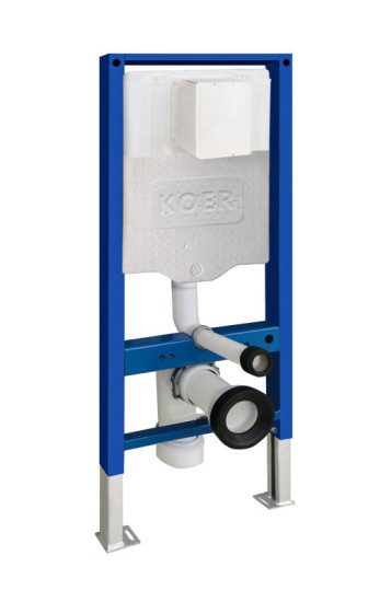 Инсталляция для подвесного унитаза Koer KT-0503-01 500x126x1150mm с панелью смыва KT-0606-01 Хром (KR5347)