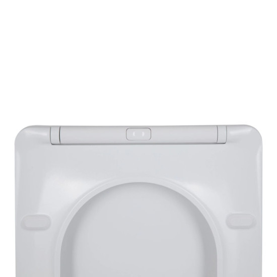 Крышка+сидение Mixxus SEAT COVER BEVEL-2001 455x380x60mm (MI6718)