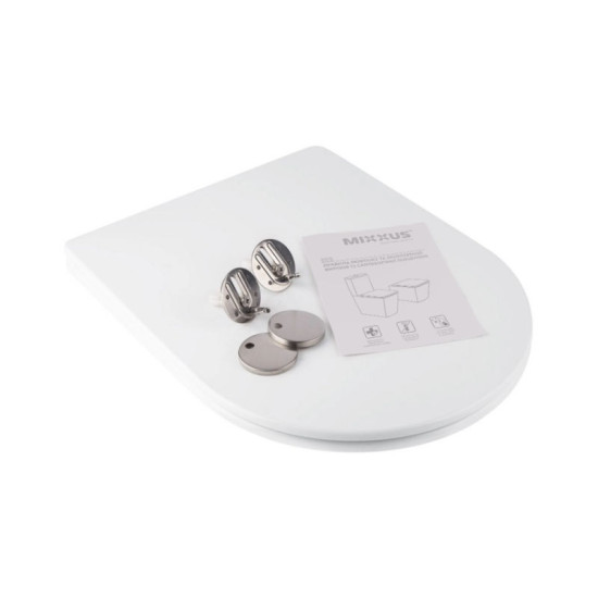 Крышка+сидение Mixxus SEAT COVER ELLIPSE-2003 475x368x70mm (MI6722)