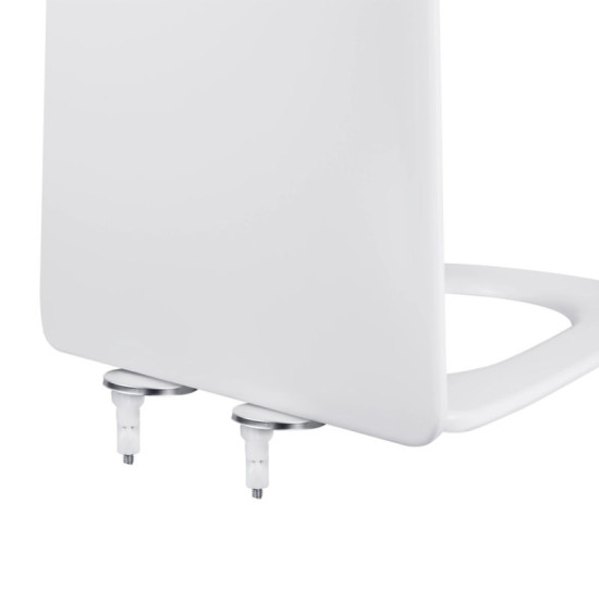 Крышка+сидение Mixxus SEAT COVER WAVE-2001 430х338х35mm (MI6693)