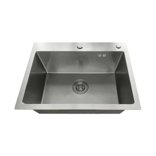 Кухонная мойка Mixxus MH5843 Micro Decor SS Color (3.0/0.8) (нерж.) (MI8216)