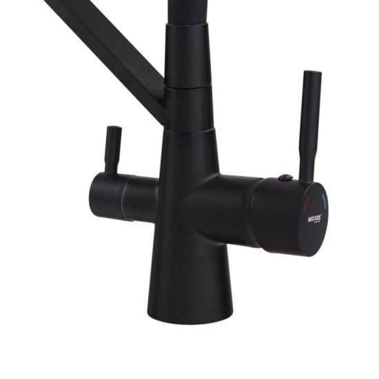 Кухонний змішувач Mixxus Premium Magnet 021 BLACK REFL.BLACK (MI6974)