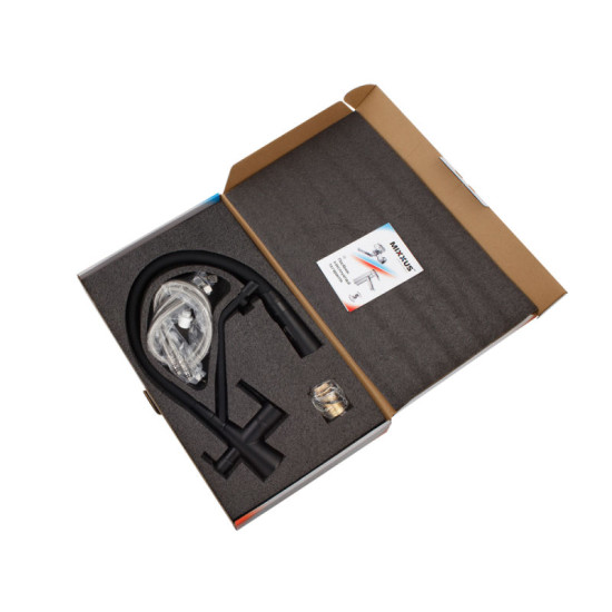Кухонний змішувач Mixxus Premium Magnet 021 BLACK REFL.BLACK (MI6974)