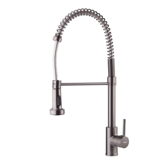 Кухонний змішувач Mixxus Premium SPRING 017 GRAPHITE (MI6952)