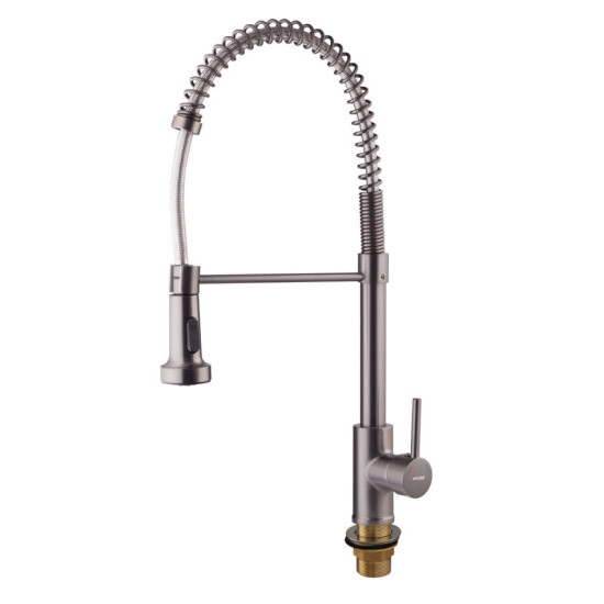 Кухонний змішувач Mixxus Premium SPRING 017 GRAPHITE (MI6952)