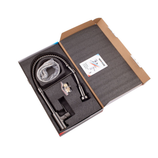 Кухонний змішувач Mixxus Premium SPRING 017 GRAPHITE (MI6952)