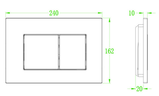 Панель змиву Koer KT-0602-07 (KR5183)