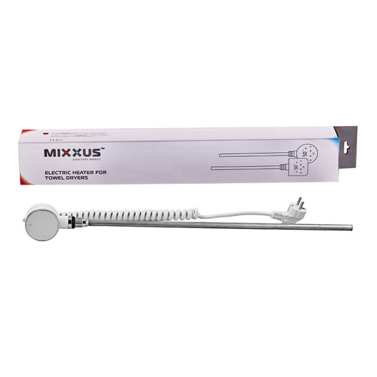 ТЕН електричний Mixxus TEH-0103 WHITE для сушарок рушників 300W (білий) (MI6625)