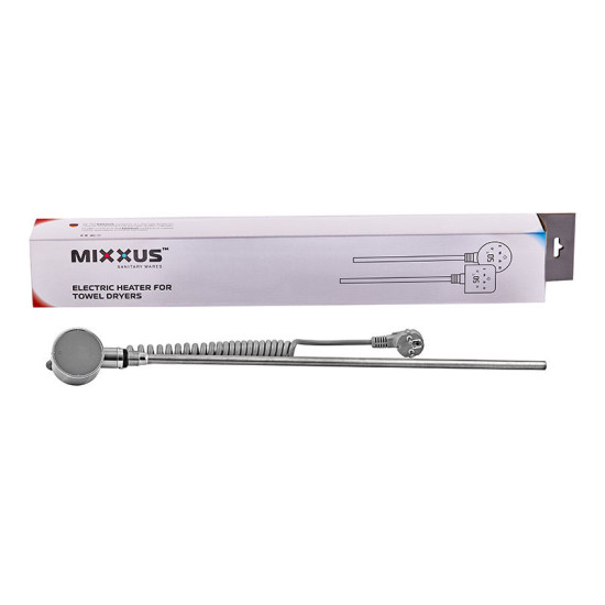 ТЕН електричний Mixxus TEH-0106 CHROME для сушарок рушників 600W (хром) (MI6629)