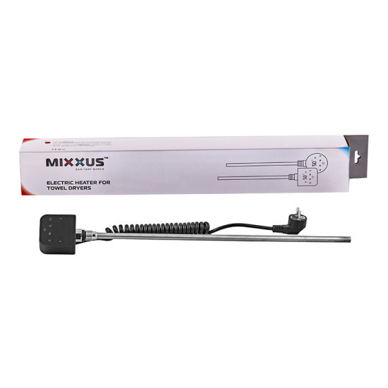 ТЕН електричний Mixxus TEH-0203 BLACK для сушарок рушників 300W (чорний) (MI6631)