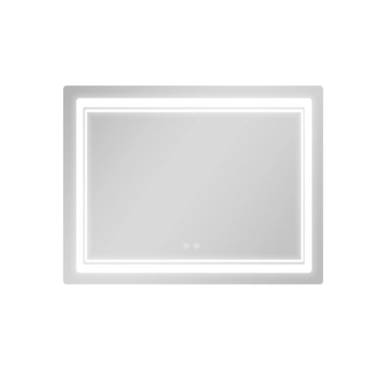 Дзеркало Qtap Cardinal (CA2) 1000х800 з LED-підсвічуванням Touch, з антизапот., З диммером, рег. темп. кольори (3000-6500K) QT0478C1008048455