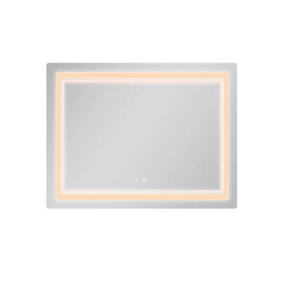 Дзеркало Qtap Cardinal (CA2) 1000х800 з LED-підсвічуванням Touch, з антизапот., З диммером, рег. темп. кольори (3000-6500K) QT0478C1008048455