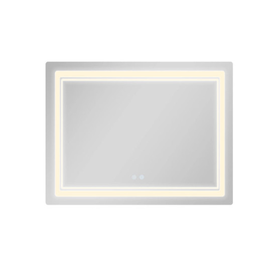 Дзеркало Qtap Cardinal (CA2) 1000х800 з LED-підсвічуванням Touch, з антизапот., З диммером, рег. темп. кольори (3000-6500K) QT0478C1008048455