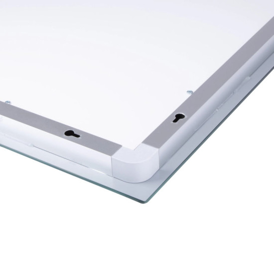 Дзеркало Qtap Cardinal (CA2) 1000х800 з LED-підсвічуванням Touch, з антизапот., З диммером, рег. темп. кольори (3000-6500K) QT0478C1008048455