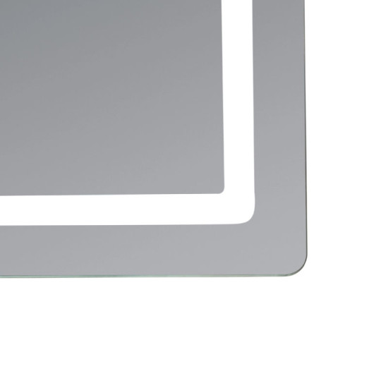 Дзеркало Qtap Mideya (MI2) 800х700 з LED-підсвічуванням Touch, з антизапот., З диммером, рег. яскравості QT2078NCF807048476