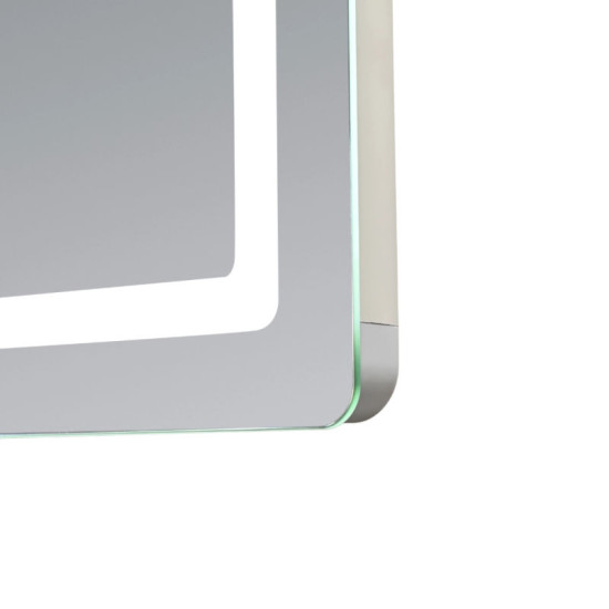 Дзеркало Qtap Mideya (MI2) 800х700 з LED-підсвічуванням Touch, з антизапот., З диммером, рег. яскравості QT2078NCF807048476