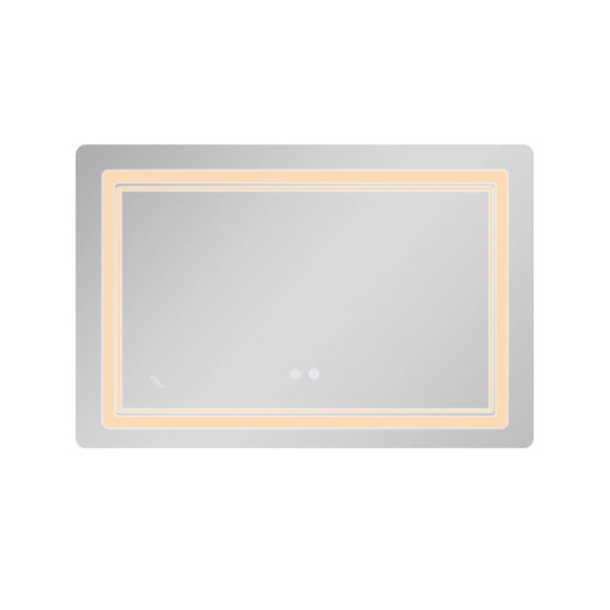 Дзеркало Qtap Cardinal (CA2) 800х600 з LED-підсвічуванням Touch, з антизапот., З диммером, рег. темп. кольори (3000-6500K) Reverse QT0478C806048457