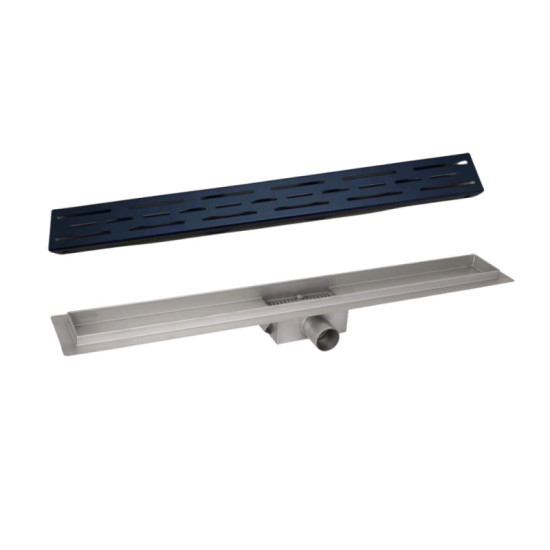 Лінійний трап Qtap Taurus FD800 (BLA) із сухим затвором 800 мм QTTAU80048906