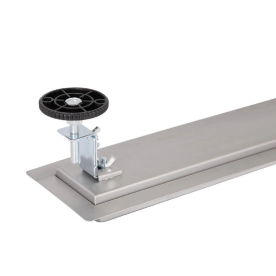 Лінійний трап Qtap Taurus Tile400 лінійний із сухим затвором під плитку