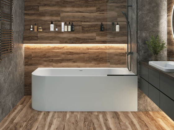 Ванна Miraggio Maria L глянцева