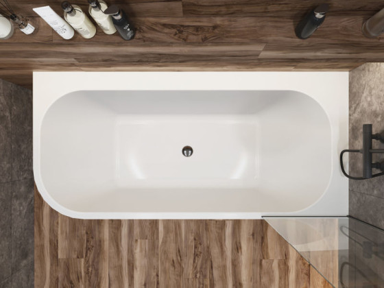 Ванна Miraggio Maria L глянцева