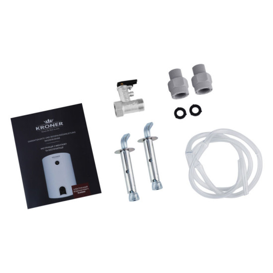 Водонагрівач Kroner Flacher K50F2-D із сухим ТЕНом