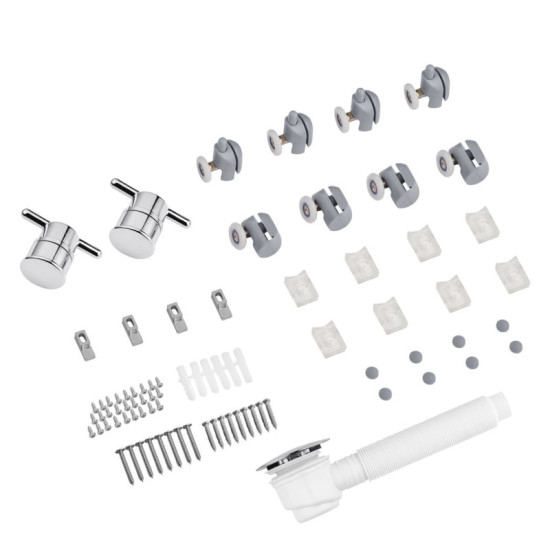 Душова кабіна Agua Cascad - S.F.G.90x90 см