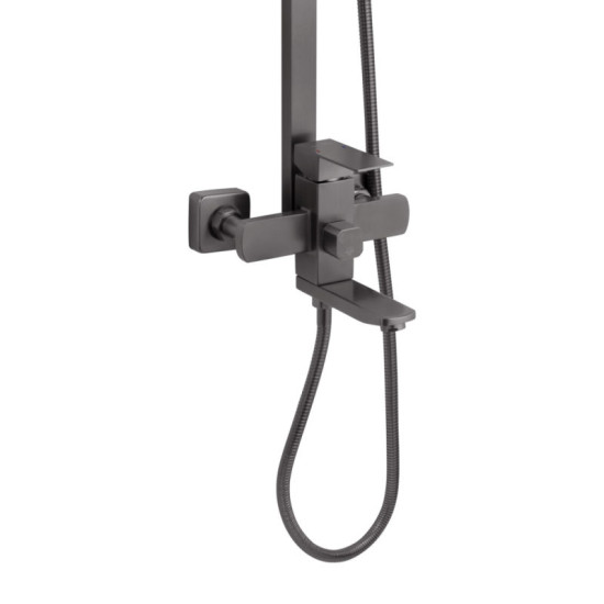 Душевая система Kroner KRP Edelstahl Kubus - PVD063