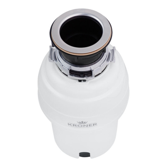 Измельчитель пищевых отходов Kroner KRP Kaiman WHI - 550W CV028299