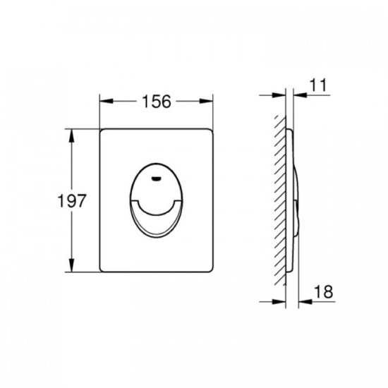Панель змиву Grohe Start 38964KF0