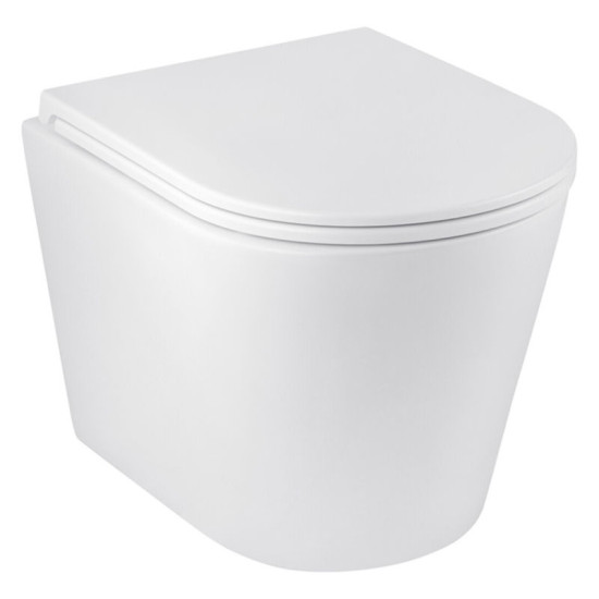 Інсталяція з унітазом Grohe Solido 2 в 1 38971000 + Grohe Even 389662430 + Kroner Armada WHI513636 RIMLESS