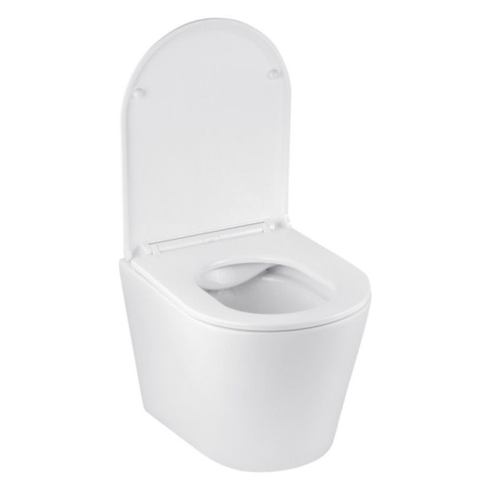 Інсталяція з унітазом Grohe Solido 2 в 1 38971000 + Grohe Even 389662430 + Kroner Armada WHI513636 RIMLESS