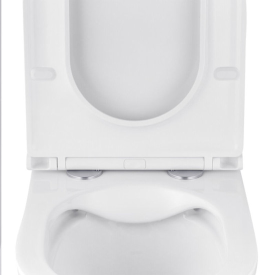 Інсталяція з унітазом Grohe Solido 2 в 1 38971000 + Grohe Even 389662430 + Kroner Armada WHI513636 RIMLESS