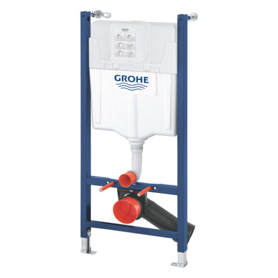 Інсталляция с унитазом Grohe Solido 2 в 1 38971000 + Grohe Even 389662430 + Kroner Harz WHI483632 TORNADO