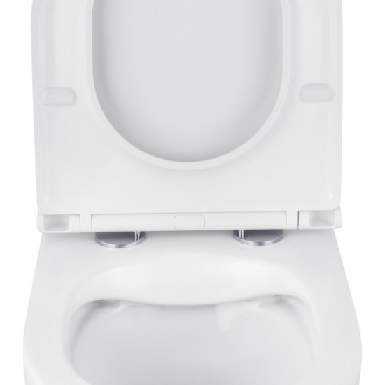 Інсталляция с унитазом Grohe Solido 2 в 1 38971000 + Grohe Even 389662430 + Kroner Harz WHI483632 TORNADO