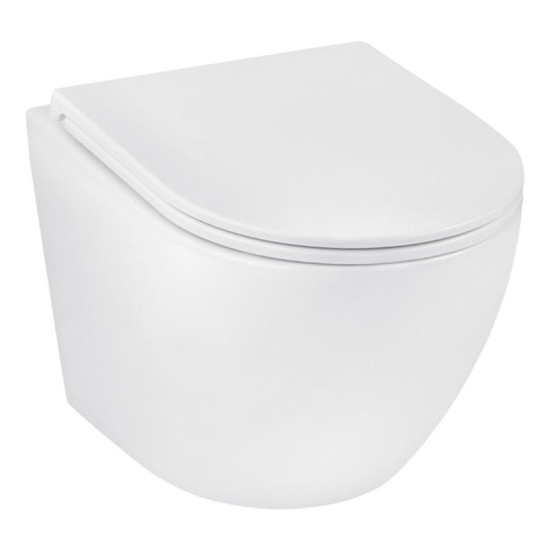 Інсталляция с унитазом Grohe Solido 2 в 1 38971000 + Grohe Even Black 38966KV0 + Kroner Harz WHI493736 RIMLESS