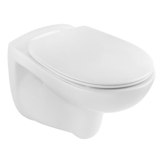 Інсталляция с унитазом Grohe Solido 2 в 1 38971000 + Grohe Even Black 38966KV0 + Kroner Oker WHI533536 RIMLESS