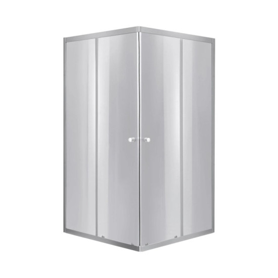 Душова кабіна Lidz Wawel SC90x90.SAT.LOW.DGR, скло темно тоноване 4 мм