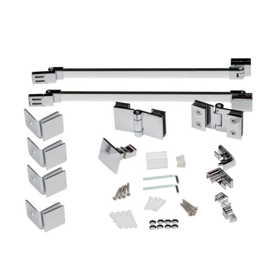 Душова кабіна Qtap Capricorn CRM1018RC6 Clear 2020x1000x800 +  Tern 301812C 100x80x12