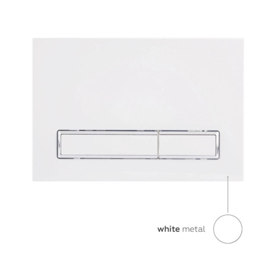 Инсталляция с унитазом Qtap Swan Rimless 520х360х320 + Nest 4 в 1 (линейная клавиша White)