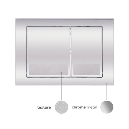 Инсталляция с унитазом Qtap Jay Rimless 520х360х320 + Nest 4 в 1 (квадратная клавиша Chrome)