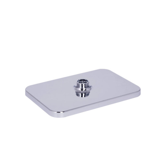 Лійка для верхнього душу Qtap Hlavova 260x180 QTHLA107CRM45785 Chrome/White