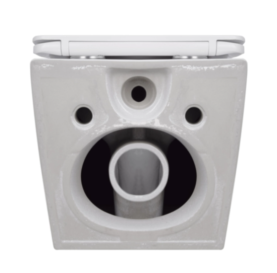 Унітаз підвісний Qtap Jay Rimless 485×360×320 White із сидінням Slim Duroplast/ Soft-close/ Quick Relase QT07335177RW