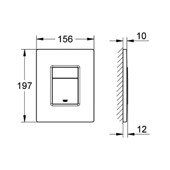 Панель змиву Grohe Skate Cosmopolitan 38821000