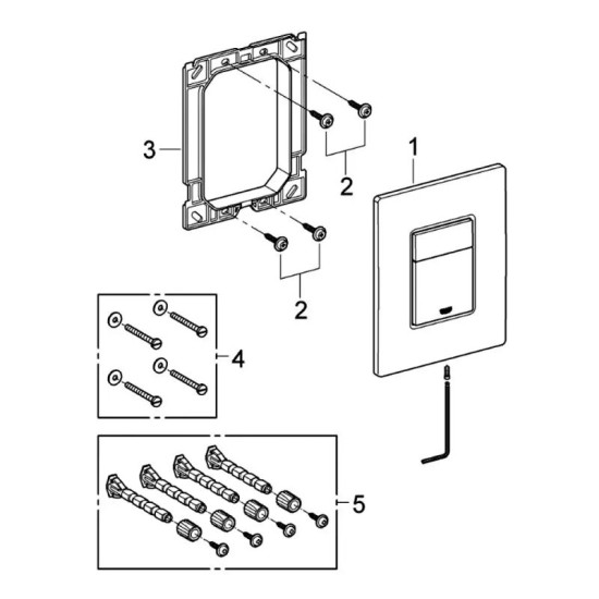 Панель змиву Grohe Skate Cosmopolitan 38821000