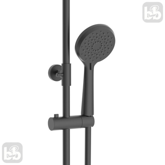 Душова система Imprese Bilovec t048S00910SR чорний матовий