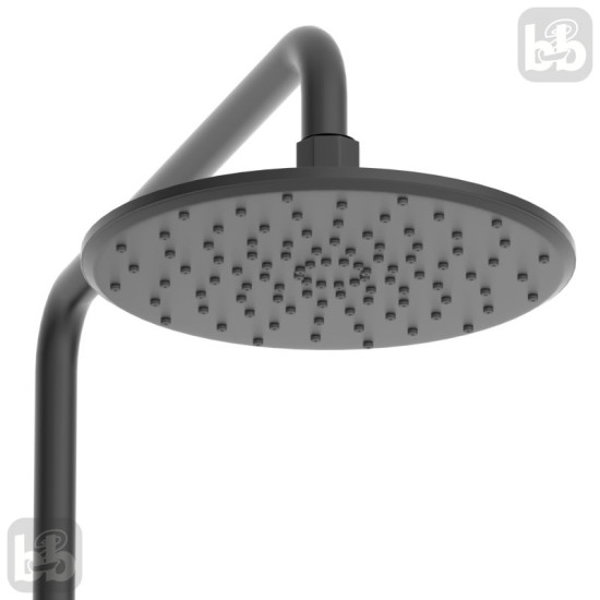 Душова система Imprese Bilovec t048S00910SR чорний матовий