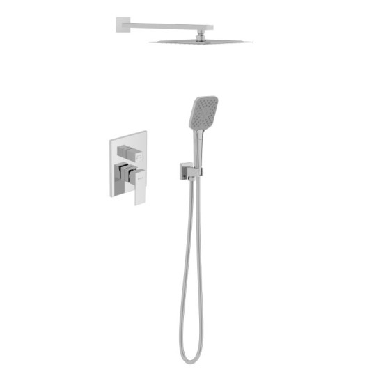 Душова система прихованого монтажу Imprese JUDIT t03010801SQС хром