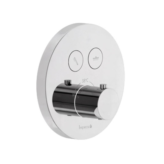 Душевая система скрытого монтажа Imprese Kucera Click t04803401SAC хром