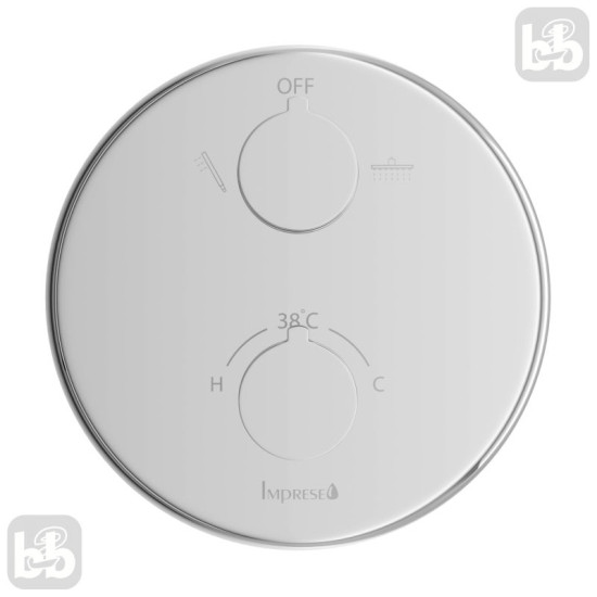 Душевая система скрытого монтажа Imprese Kucera t04803401SRC хром